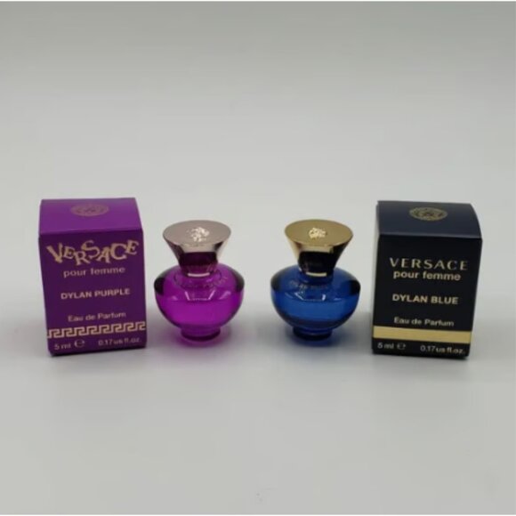 Versace Other - Versace Dylan Blue Purple Femme